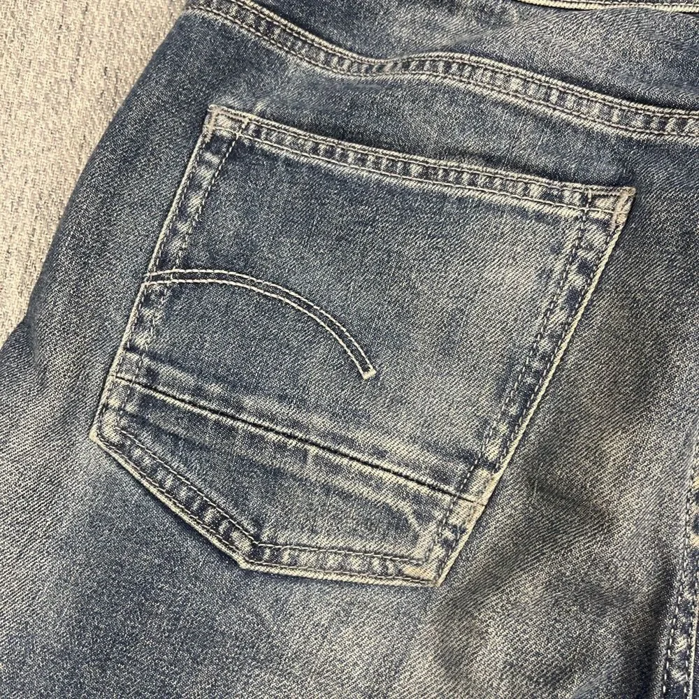 G-Star Raw Triple A Regular Straight Selvedge Jeans Japanese Fabric Men 31x32